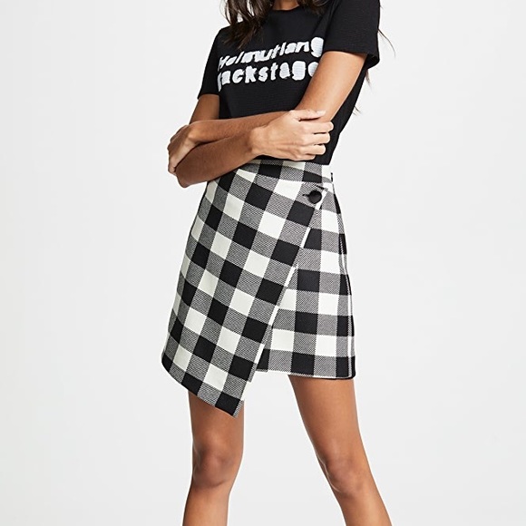 Milly Buffalo Wrap skirt size 6 - Picture 2 of 11